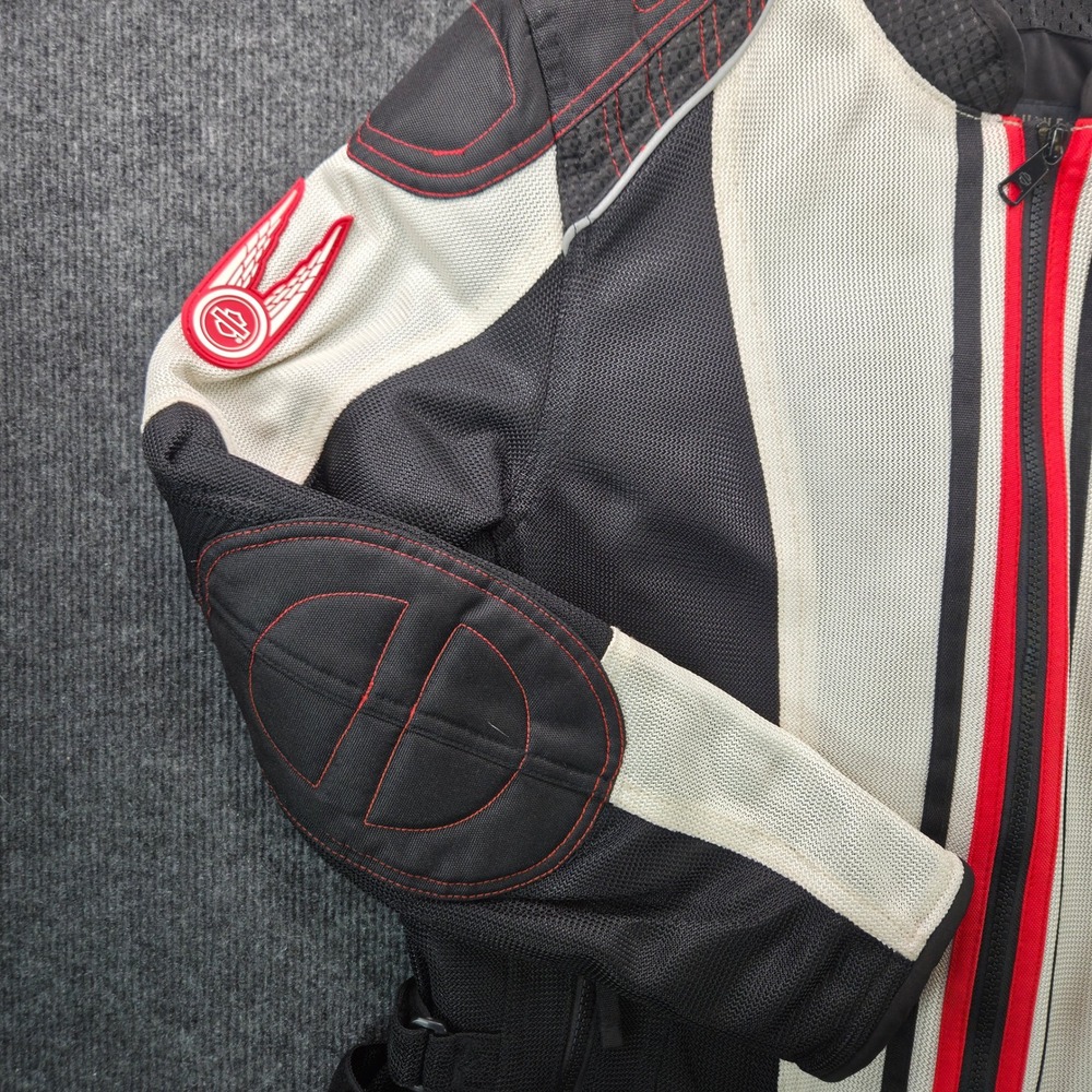 Harley-Davidson Women Prairie Winds Mesh Riding Jacket w/ Coolcore L Moto Biker